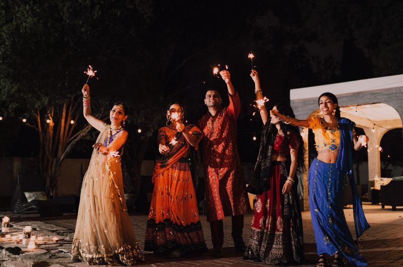 Gebetshymne (Aarti) für die hinduistische Diwali-Feier